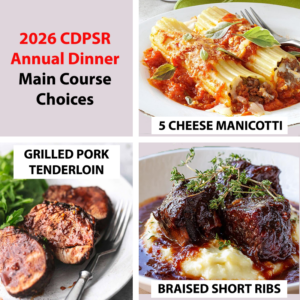 2026 CDPSR Annual Meeting Dinner - Member Confirmation
